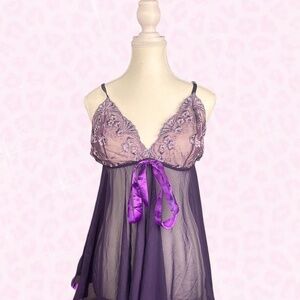 purple y2k slip